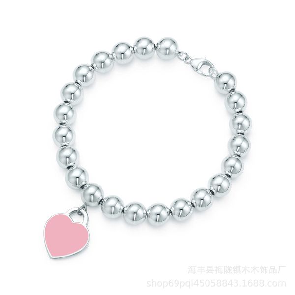 

tjiadijia style pearl enamel love green bracelet eg47 caj6, Black