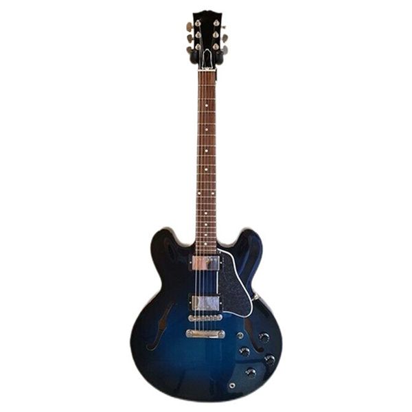 

335 dot blue electric guitar as same of the pictures