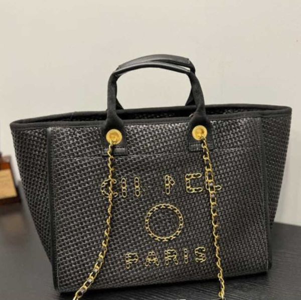 

women's luxury classics beach bag brand ch women evening handbag fashion designers backpack knitting female large capacity handbags met