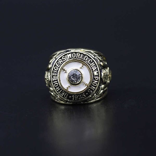 

1935 mlb baseball detroit tiger championship ring, Silver