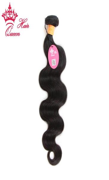 

queen hair 100 unprocessed indian virgin human hair weave body wave virgin human hair 12quot28quot 100gpc 1pc7784105, Black
