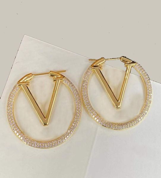 

fashion large gold hoop huggie earrings for women party wedding lovers gift jewelry engagement nrj6044968, Golden;silver