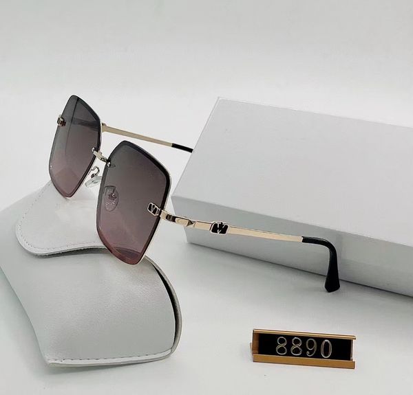 

designer sunglasses for women and men fashion model special uv400 protection letters big leg double beam frame outdoor luxury design women s, White;black