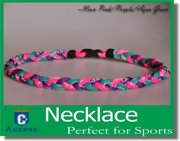 

titanium sport tornado necklaces baseball ionic 0123453437872, Golden;silver