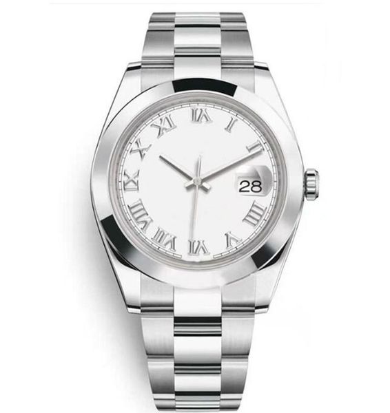 

men watch 41mm bracelet sapphire mens designer watches automatic movement mechanical wristwatch-07, Slivery;brown