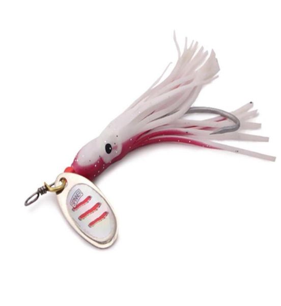 

whole 30pclot soft fishing lure spinner bait for fishing 8g8cm276s18954621613975