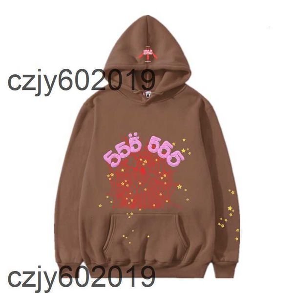 

sp5der hoodie designer hoodies mens hoodie 555 spider hoodie long sleeved sweatshirt lu 180 womens clothe lady loose hoodie sport hooded swe, Black