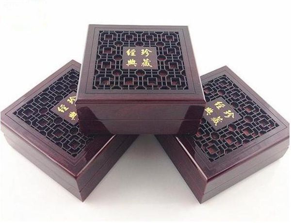 

wooden packing boxes pearl pendant fine jewelry pendant box01590165, Black;white