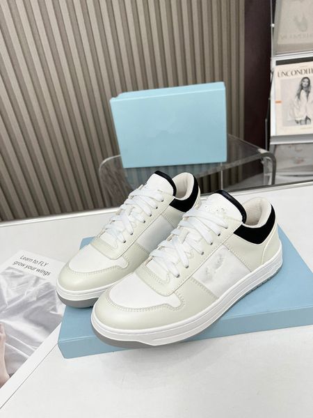 

2023 designer sneaker virgil trainer casual shoes calfskin leather white green red blue letter overlays platform fashion luxury low sneakers, Black