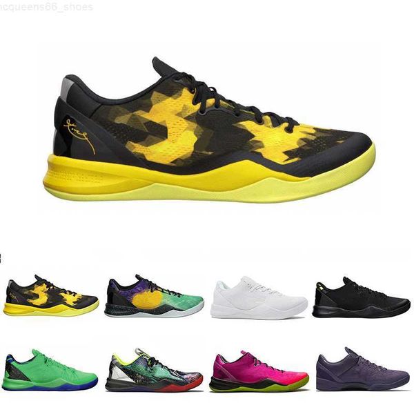 

mamba 8 8s basketball shoes sulfur electric prelude reflection mambacurial easter black gold supehero triple white mens trainer sport sneake