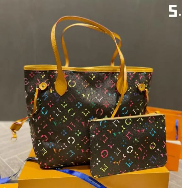 

l designer composite never bags full handbags totes compound package women shoulder crossbody bag genuine leather monograms multicolour prin