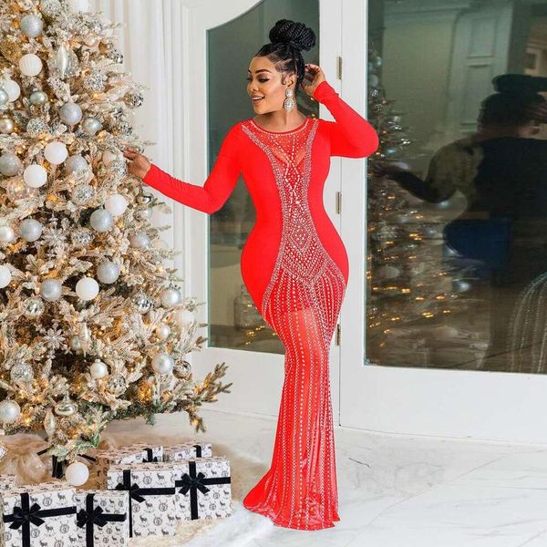 

womens dress diamond see through figure fitting mesh stitching, Black;gray