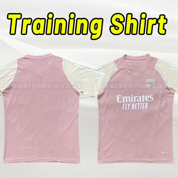 

23/24 maillot lyon player fans version soccer jerseys 2023 2024 lyonnais jersey maillots de foot ol football shirts traore memphis training, Black;yellow