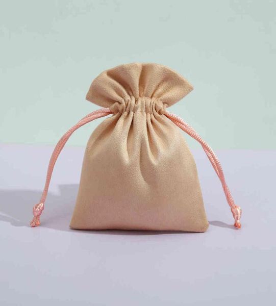 

50pcs flannel storage velvet bags beadsteacandyjewelry organza drawstring bag for wedding christmas gift pouches9832477, Pink;blue