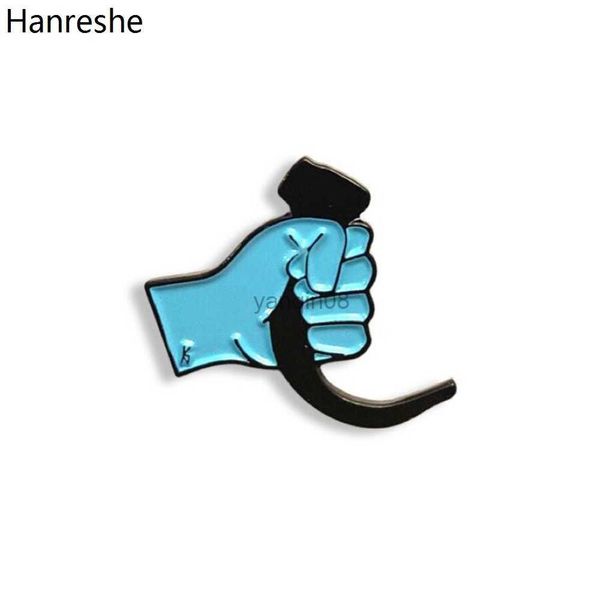

pins brooches hanreshe funny enamel intubation anesthesia brooch medical respiratory lung clean medicine lapel badge pin for doctors nurses, Gray
