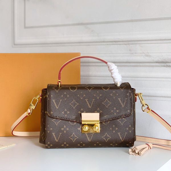 

womens genuine leather checkerboard crossbody bag l luxury designer printed portable shoulder bag classic flip small square bag fashion tass