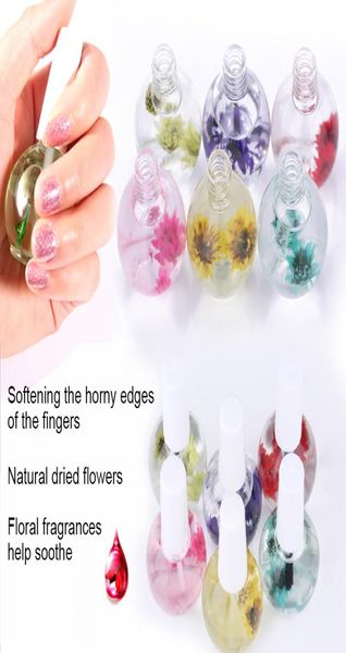 

cuticle oil nail treatment dry flower natural nutrition liquid soften agent nails edge protection care body health gift3663950