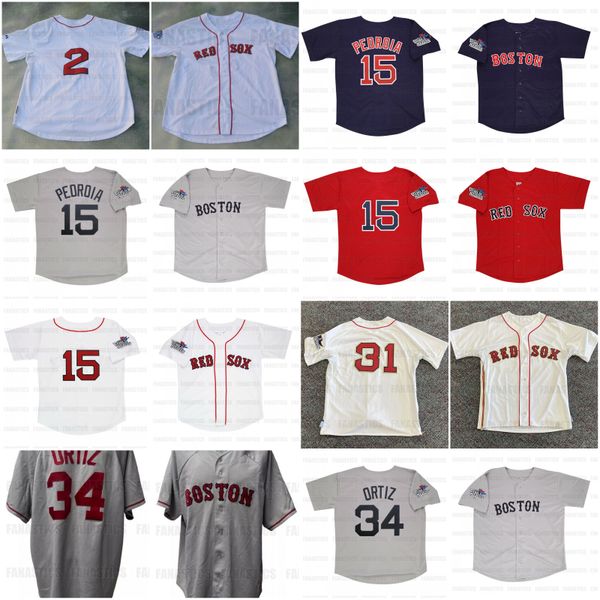 

2013 world series red sox jersey 2 jacoby ellsbury 12 mike napoli 15 dustin pedroia 31 majestic 34 david ortiz, Blue;black