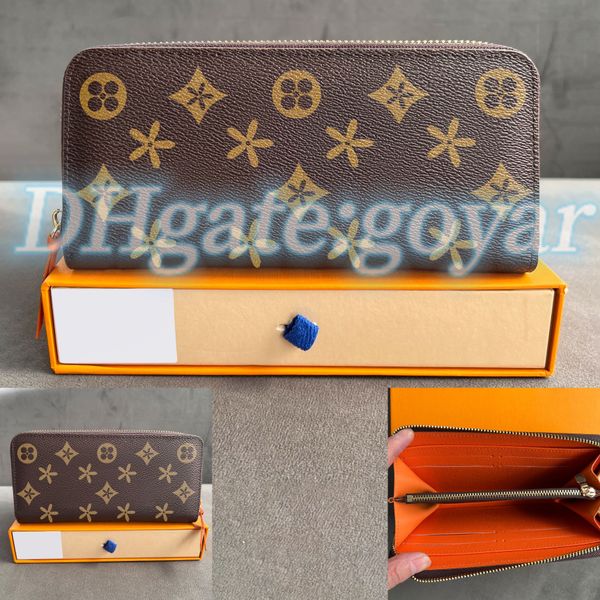 

key pouch m42616 n61264 long wallet luxurys designer coin purses vintage card case women lady card holder genuine leather men passport holde, Red;black