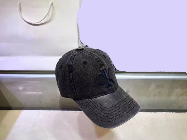 

letter ok baseball cap desingers ball caps manempty embroidery sun hats fashion leisure design sunscreen pretty handsome hat cowboy hat, Blue;gray
