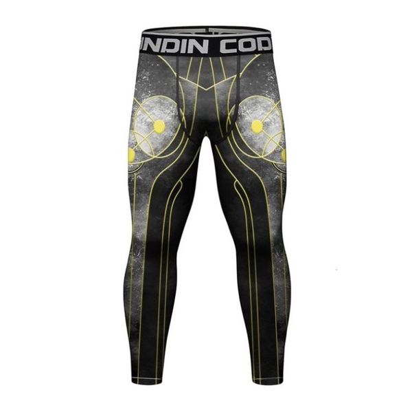 

cody lundin male design jogging leggings men digital printing jiu jitsu training sport pants superior quality6397467, Black