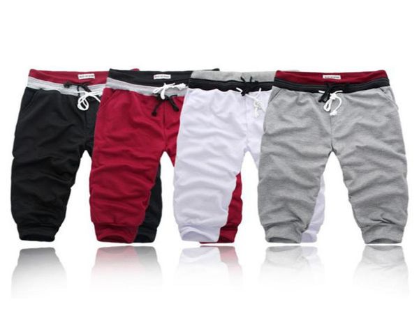 

wholesxxl 2016 new men casual pant loose male trousers men harem pants 4 colors pantalon homme joggers cargo pants ch1689666226, Black