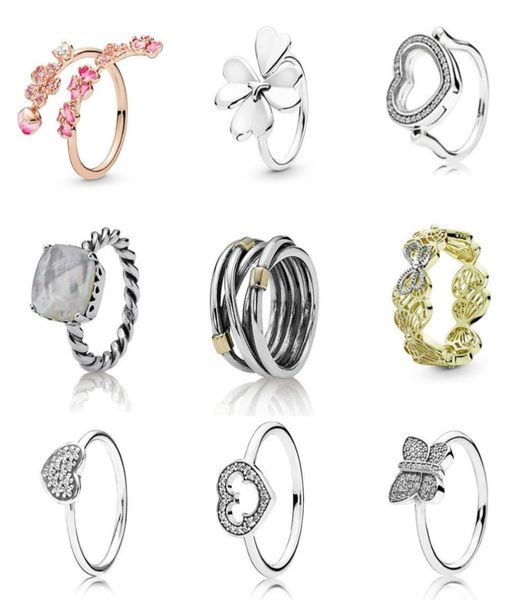 

new 100 925 sterling silver ring 188088nccmx 197949 197252cz 190828mp 190383 167947 190890cz 190957cz 190938cz gifts60489357064223