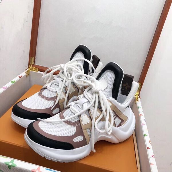 

2023 casual shoes for women flat low platform sneakers elegant panda white black gardenia triple beautiful medium 0807