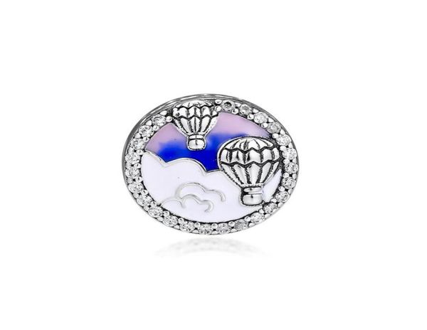 

2019 original 925 sterling silver jewelry air balloon travel charm beads fits european bracelets necklace for women making305f7559741, Bronze;silver