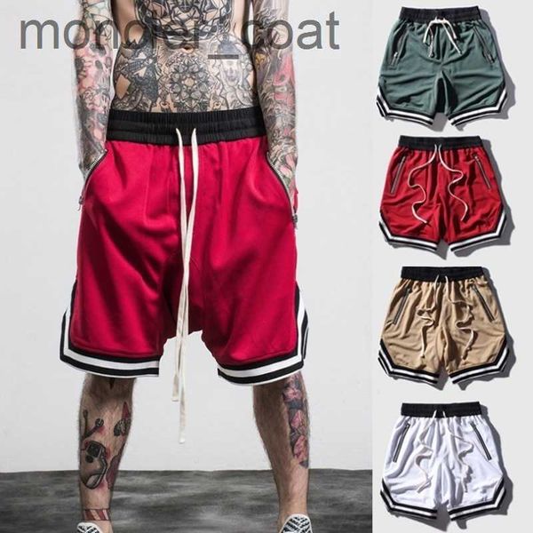 

zogaa quick-drying sports running training men gym short pants basketball shorts thin section breathable fitness s-5xl q19042794l5, Black