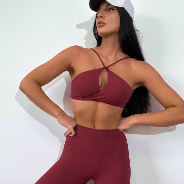 

tight yoga suit running fitness yoga suit women's new small batch bra pleated yoga pants