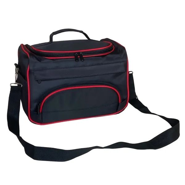 

large capacity barber hair scissor bag hair styling carrying case with shoulder strap professional hairdressing comb tools bag makeup travel
