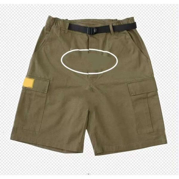 

men's boat shaped printed shorts fashion hip-hop casual trousers men's and women's fashion cargo brand pants7, Black