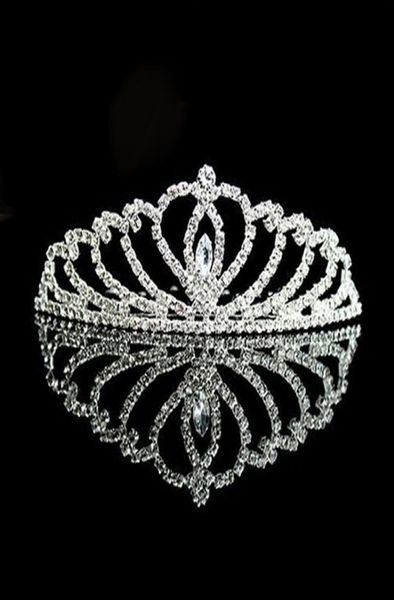 

beautiful rhinestone crystal hair comb for women or girls wedding party gift silver decorative head tiara or hair pin accessor4933645