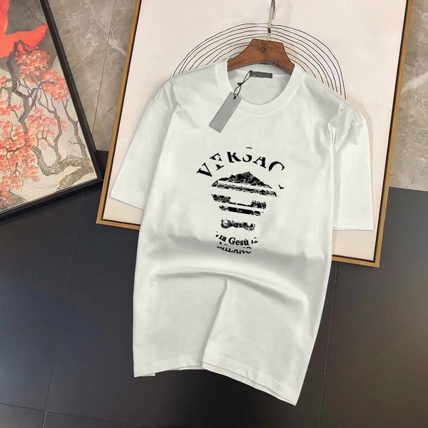 

mens designer t shirts printed womens fashion man t-shirt cotton casual tees short sleeve luxury hip hop streetwear tshirts#24, White;black
