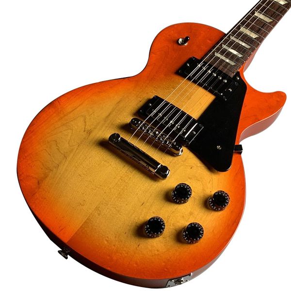 

paul studio tangerine burst les electric guitar as same of the pictures