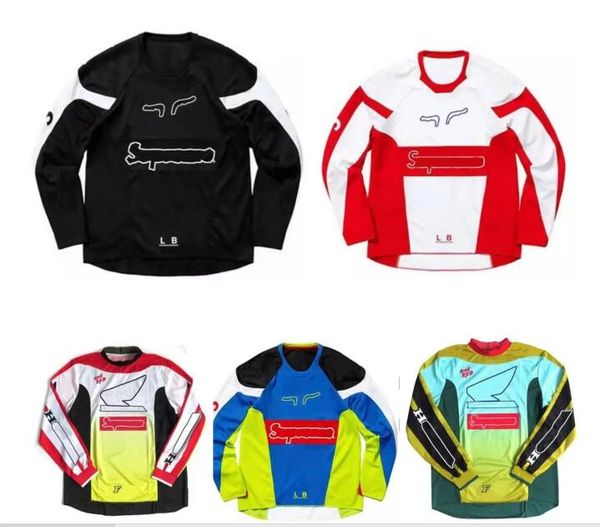 

2021 motorcycle speed surrender new locomotive off-road downhill jersey with the same style customization