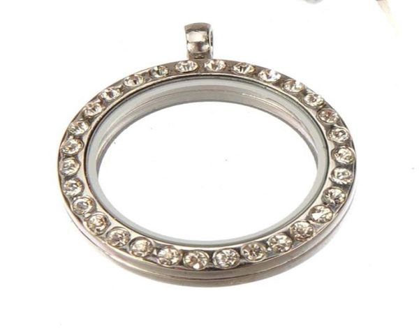 

charms lockets pendants necklaces crystal metal glass momory magnet living original owl floating white k slide new diy fashion 35x1267379, Silver