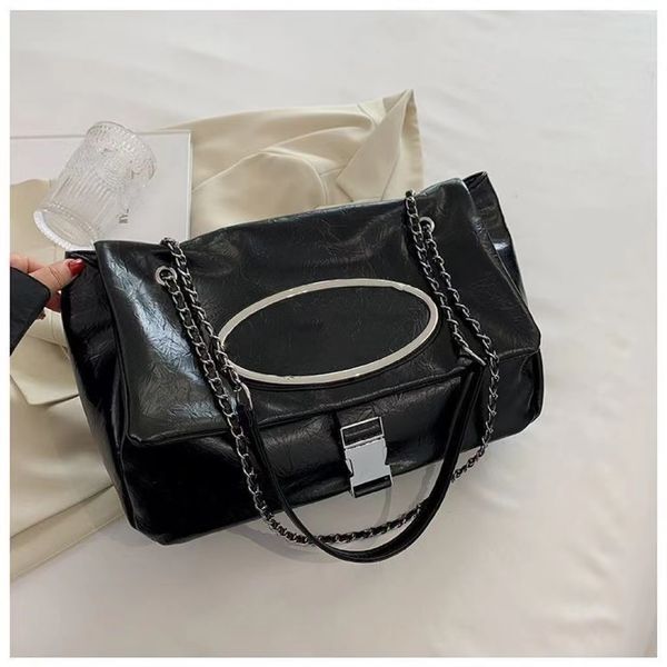 

stylish dinner diesel women's shoulder bag flap luxury tote women's pocket nappa leather handbag casual designer clutch unique val