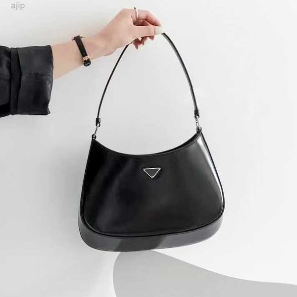

luxury women's clutch shoulder bag 10a white designer mens crossbody genuine leather cleo tote hobo triangle bags purse and handbags un