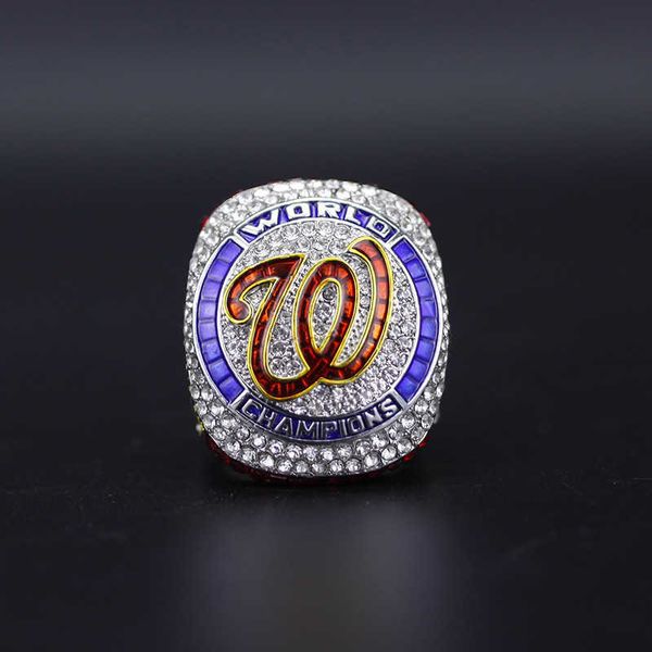 

2019-2020 mlb championship washington national team championship ring baseball ring new, Silver