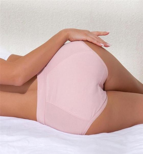 

women039s panties leak proof menstrual physiological pants women underwear period cotton waterproof briefs female lingerie8992624, Black;pink