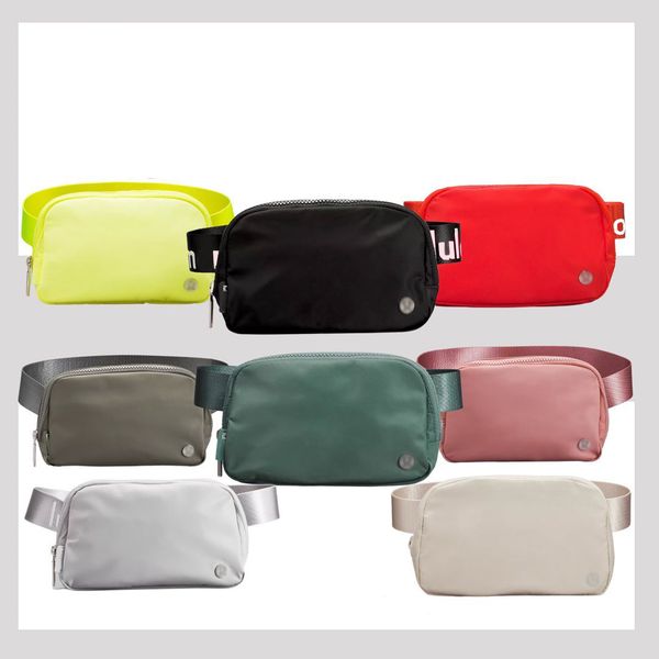 

lululemens womens large 1l 2l everywhere belt bag lulu fleece teddy nylon waist bag yoga gym waistpacks luxury designer fanny pack crossbody