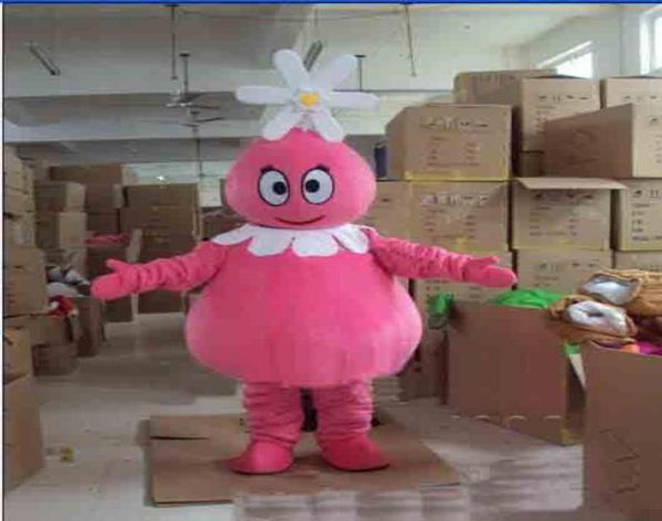 

2019 eva material flower girl mascot costume cartoon apparel halloween birthday unisex2899794, Red;yellow
