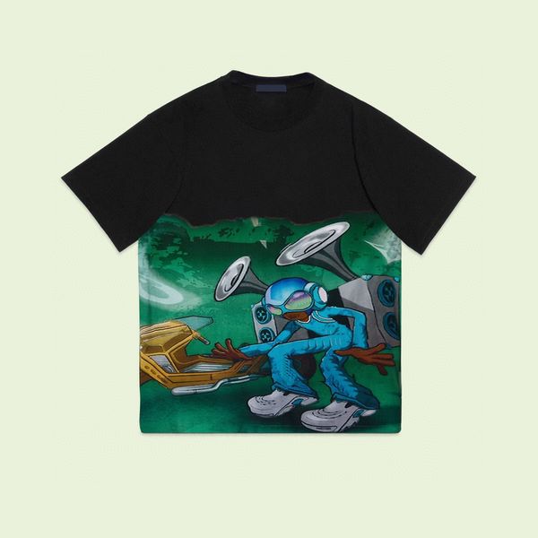 

men's plus tees & polos round t-shirts neck embroidered and printed polar style summer wear with street pure cotton efe 23t, Black;brown