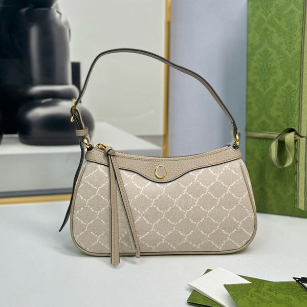 

mini portable tote bag fashion designer bag womens leather vintage underarm bag temperament crossbody bag mobile phone bag 735145