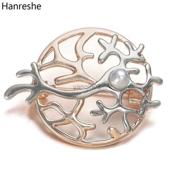 

pins brooches hanreshe neurology medical neuron brooch pins studded pearl charm luxury lapel badge medicine jewelry gifts for doctor nurse h, Gray