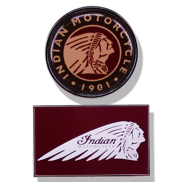

pins brooches indian motorcycles coloured warbonnet brooch enamel pin brooches metal badges lapel pins denim jacket jewelry accessories gift, Gray