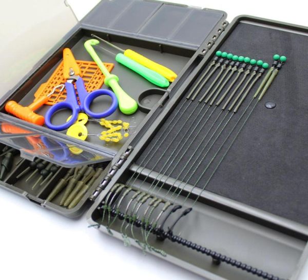 

fishing accessories carp fishing tackle box for carp rig hair ronnie zig rig accessories swivel line aligner lead clip kit storage4494247
