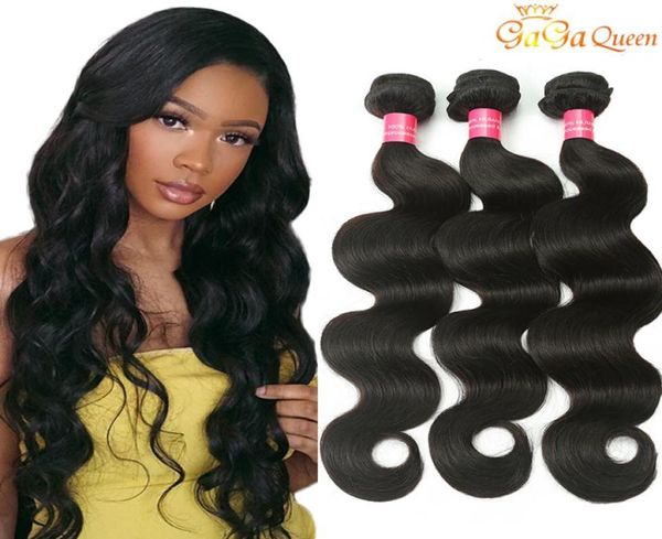 

10 bundles peruvian virgin body wave human hair weave unprocessed virgin peruvian brazilian indian body wave hair bundles wholesal4802979, Black